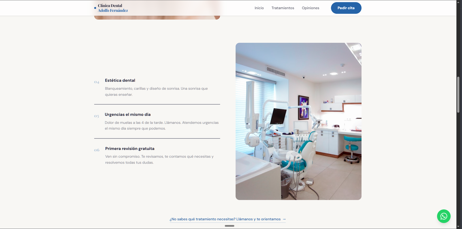 Detalle Clínica Dental
